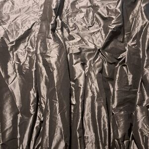 Gray Home Drapery Panel - Elegant Curtain Fabric